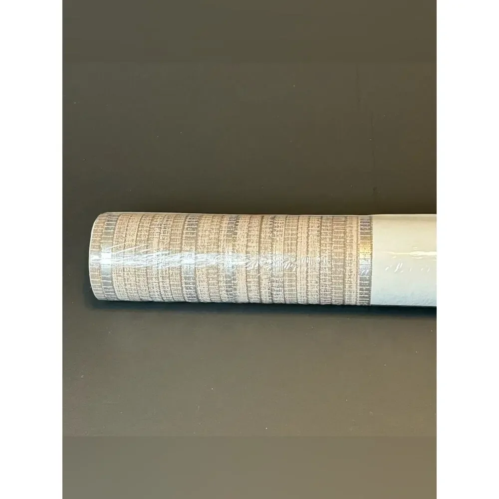 Wallpaper Tempaper Faux Grasscloth Neutral Textured Removable Peel & Stick